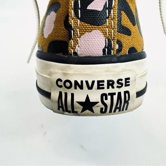 Converse Chuck Taylor All-Star Mystic World high-top animal print tan pink sz 7 - Picture 14 of 17